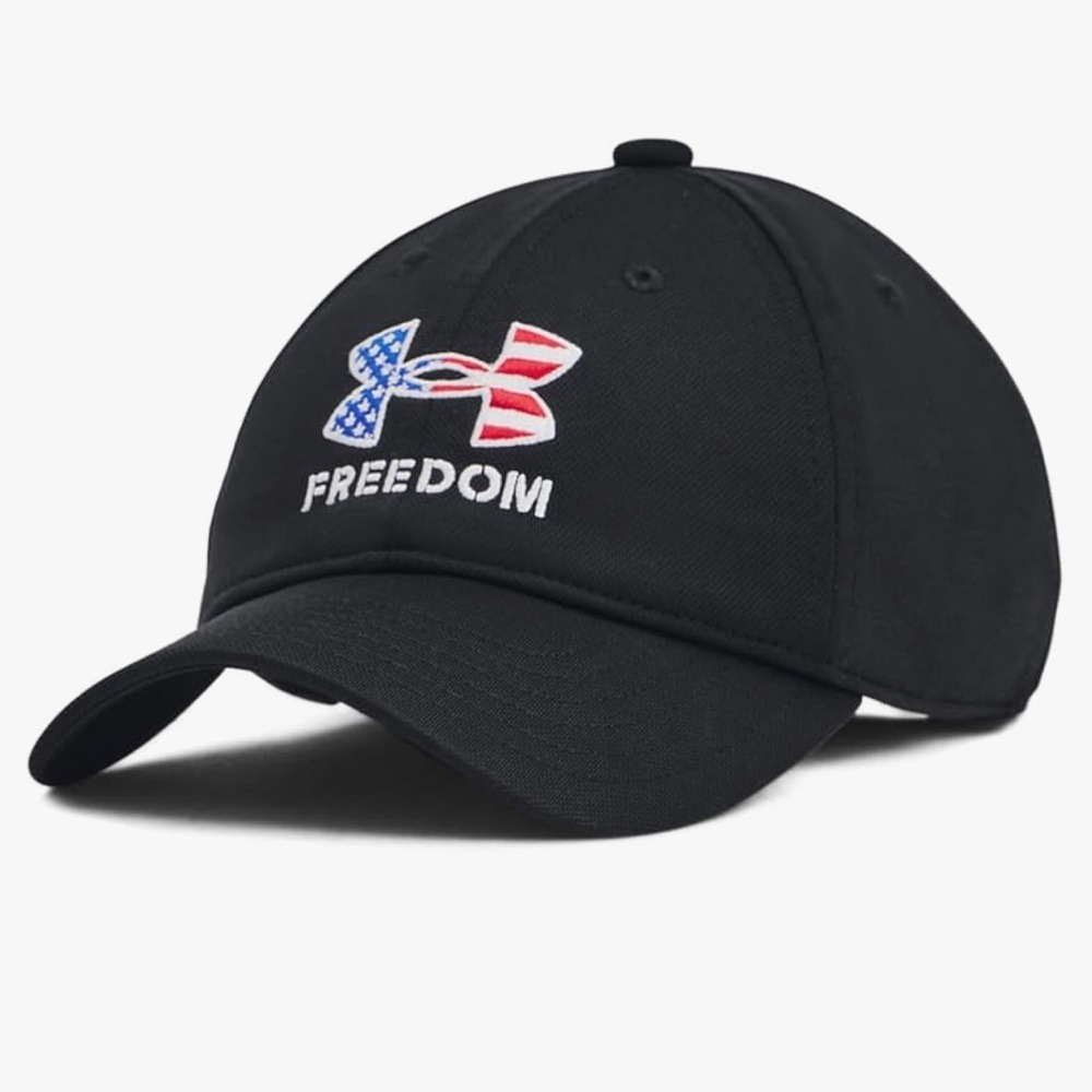 Under Armour Boys' Freedom‎ Adjustable Hat in Black